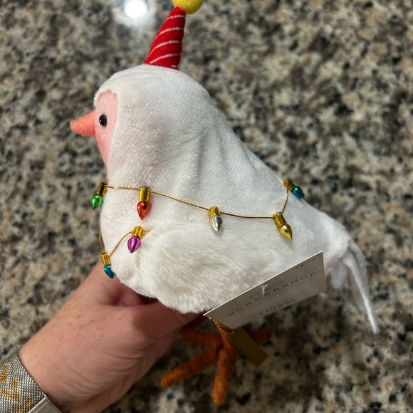 Wondershop Pink and White Bird Plush - Picture 2 of 5